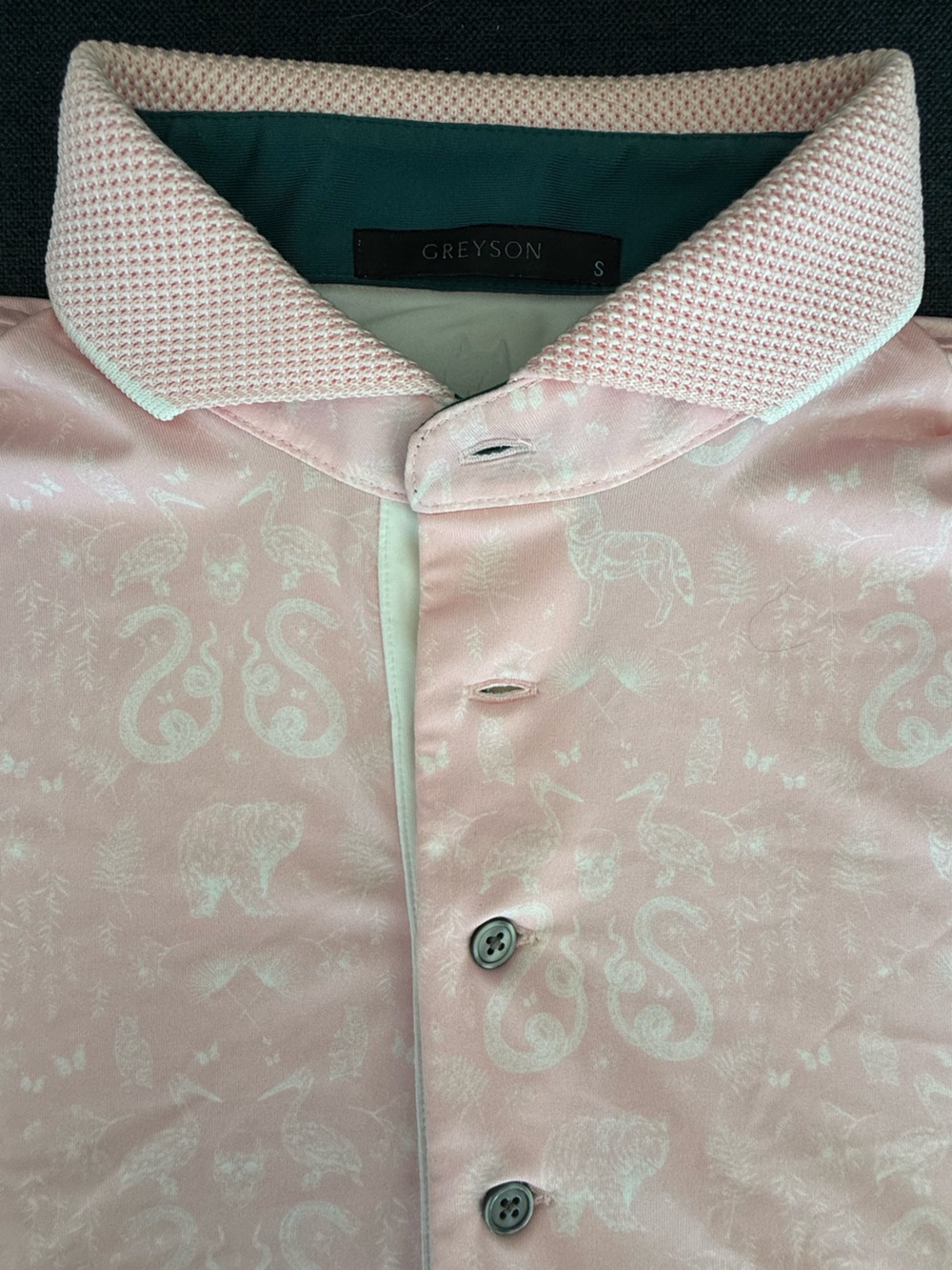 Rare Greyson Golf Shirt - The Snake and The Bear Polo